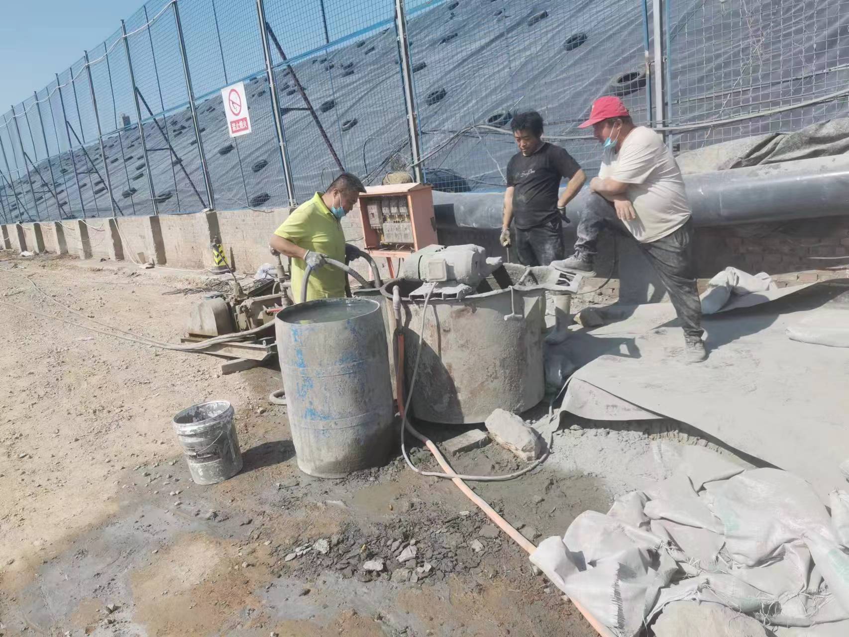 平鲁袖阀管注浆